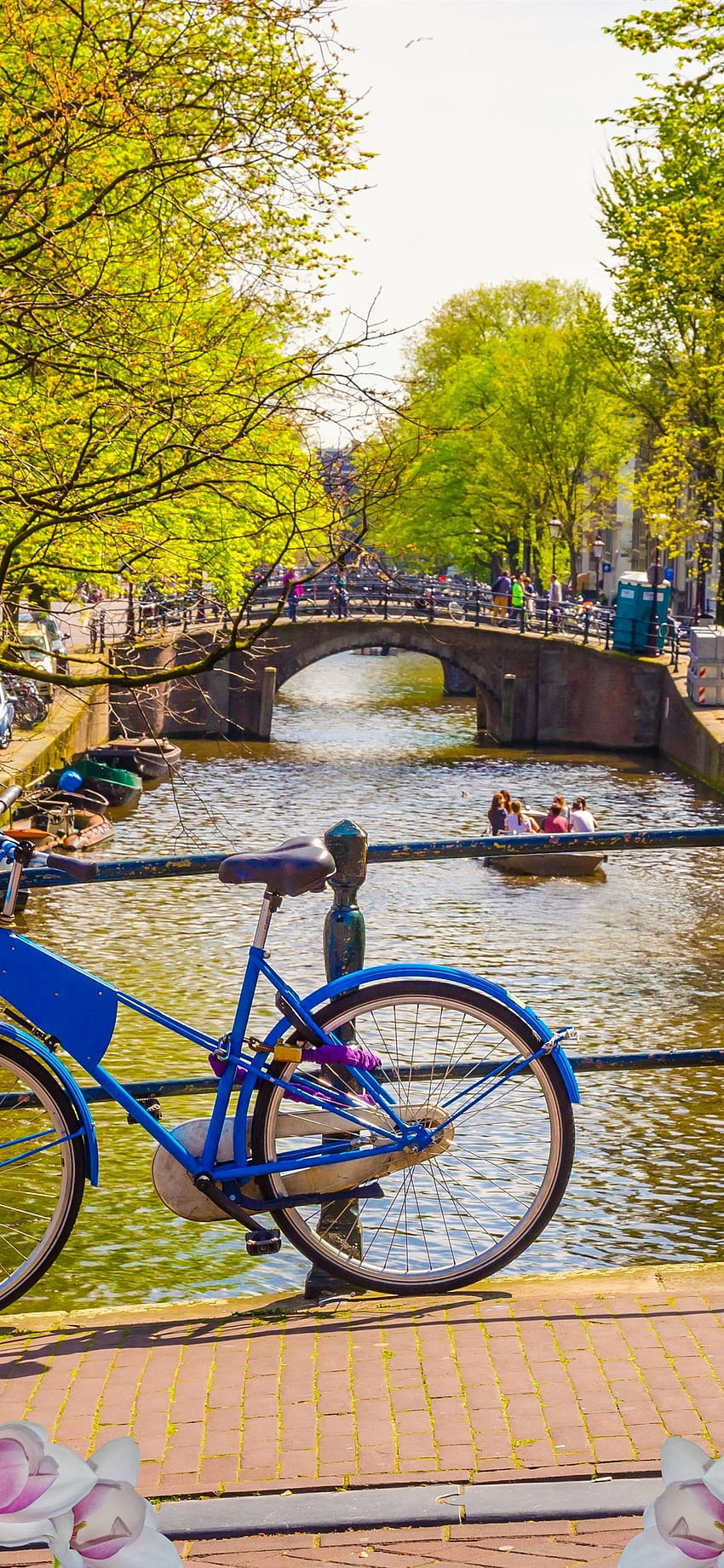 Spring Netherlands, Amsterdam Spring HD phone wallpaper