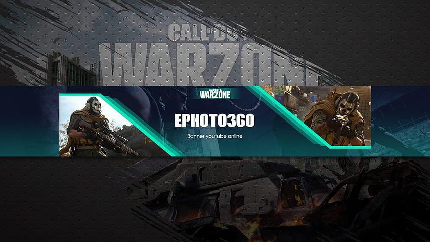 Call of Duty Warzone YouTube バナー オンライン、ゲーム バナーを作成する 高画質の壁紙