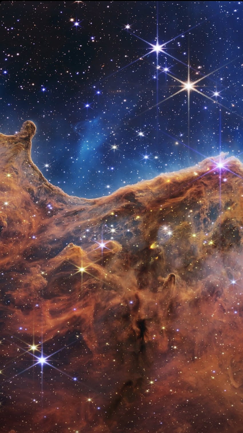 James Webb จักรวาล บรรยากาศ ท้องฟ้า นาซ่า ดาวเคราะห์ อวกาศ วอลล์เปเปอร์โทรศัพท์ HD