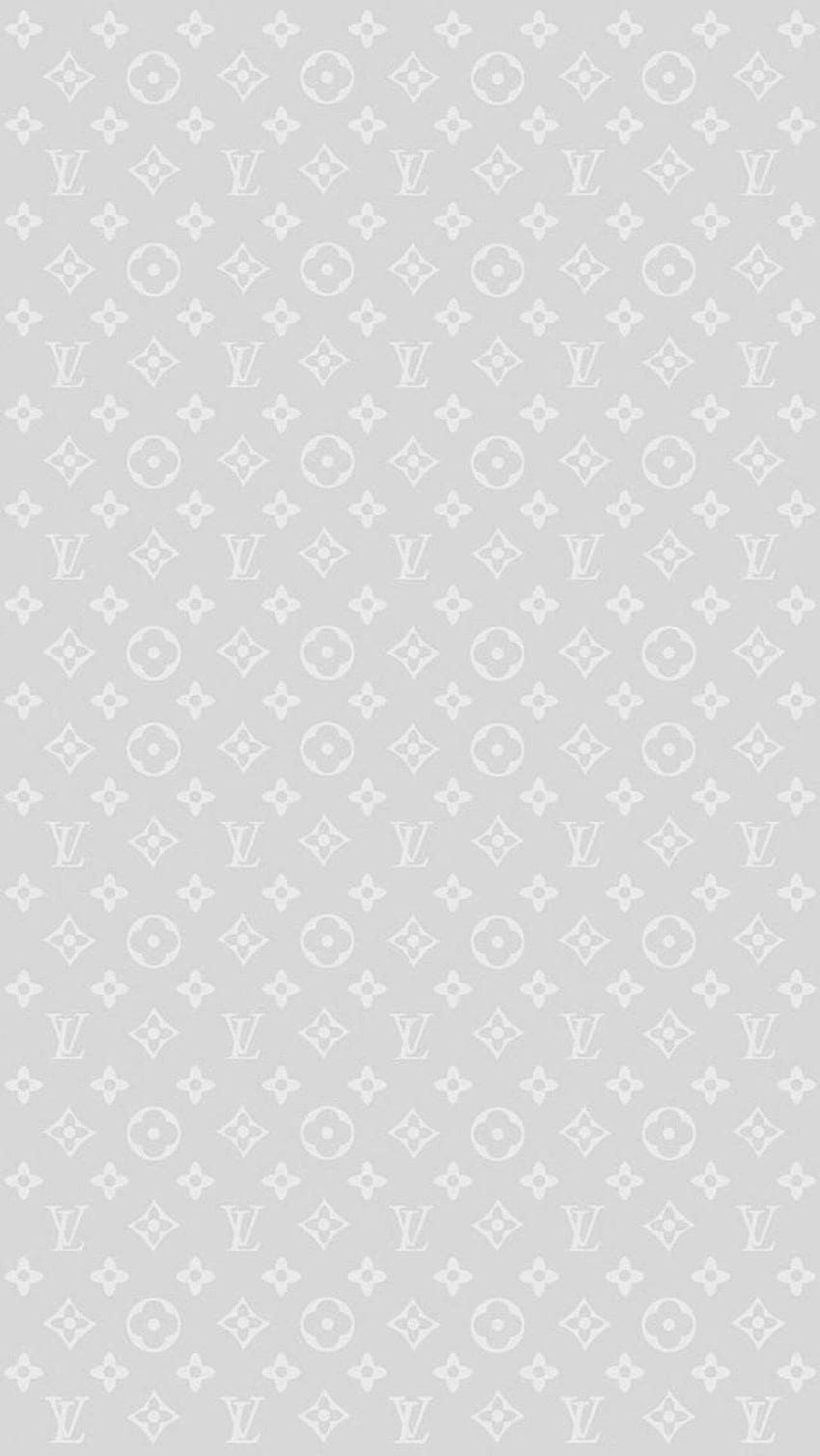 iPhone blanco de Louis Vuitton, piel de Louis Vuitton fondo de pantalla del teléfono