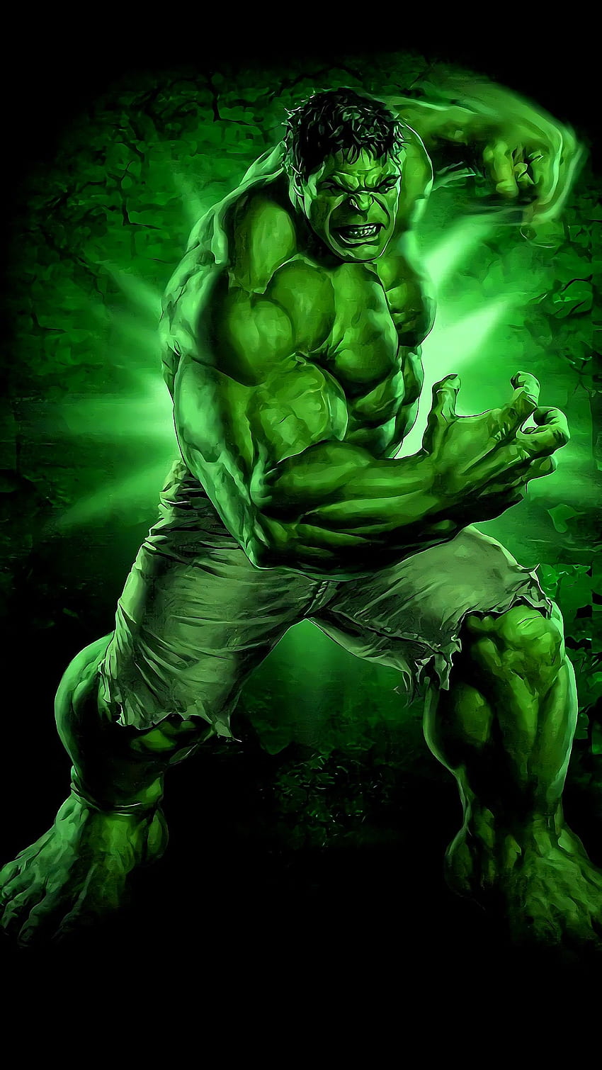 Hulk, DC Marvel, Yenilmezler HD telefon duvar kağıdı