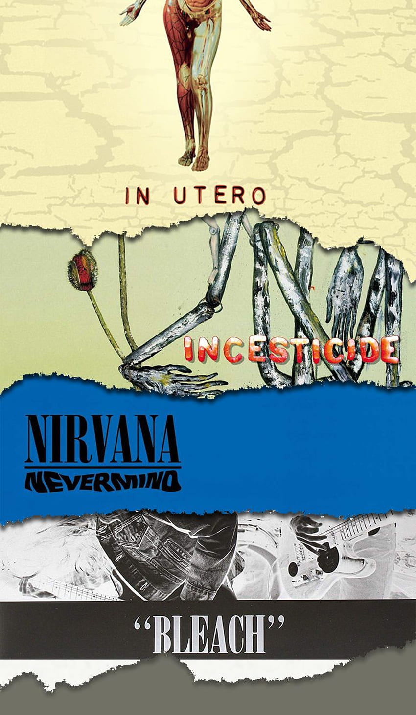 내가 만든 약간 :) (확실히 Nirvana라는 앨범을 만들지는 않았습니다. HD 전화 배경 화면