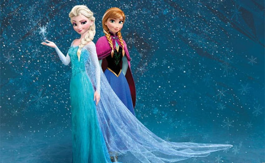 Frozen Elsa e Anna: Film. Elsa congelata Disney, festa congelata Disney, costume congelato Elsa Sfondo HD