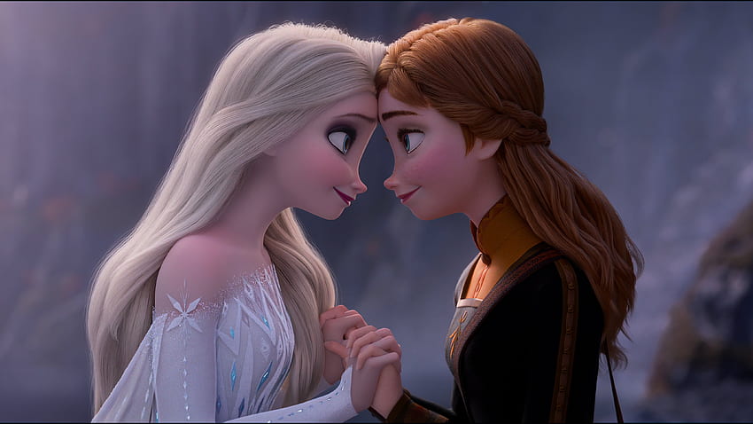 Alta resolución de Elsa y Anna: Frozen fondo de pantalla