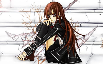 Image of Kaname Kuran from Vampire Knight with long hair