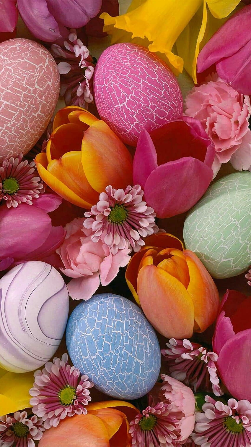 Easter, Colorful Eggs Aesthetic HD phone wallpaper