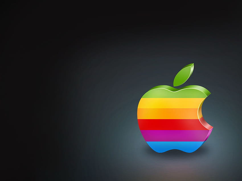 Apple Logo, Rainbow Apple Logo HD wallpaper | Pxfuel