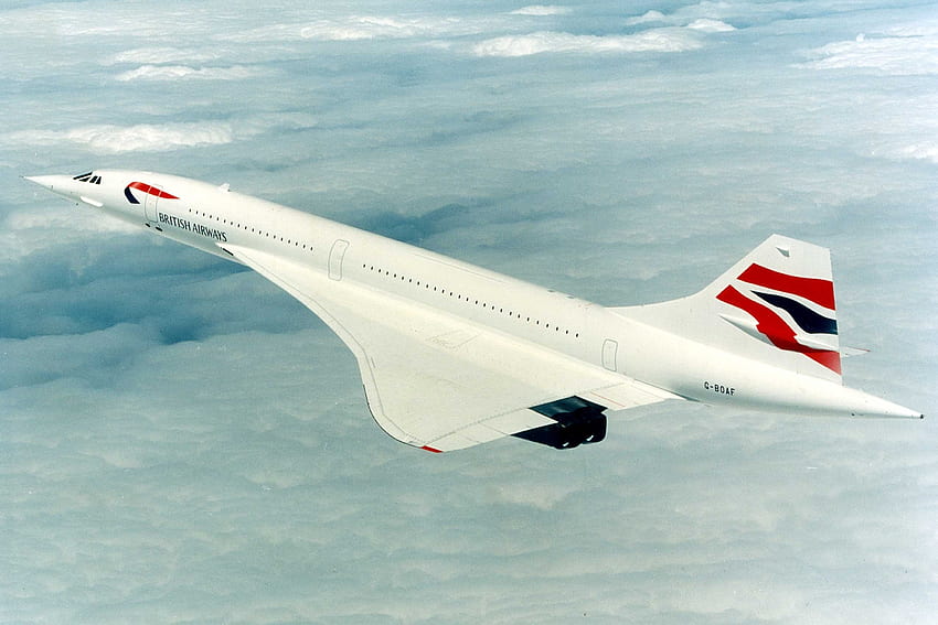 Concorde, jet, cielo, avión fondo de pantalla