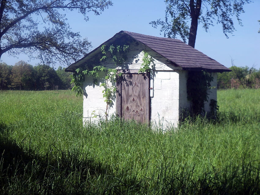 Verlassenes Brunnenhaus, Brunnenhaus, Tennessee, Architektur, Sonstiges, Ländlich HD-Hintergrundbild