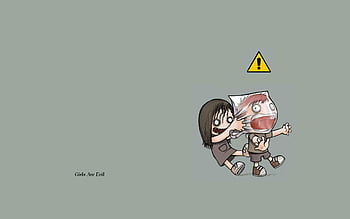 Cartoon Girl Are Evil Funny Deskt 6906 [] for your , Mobile & Tablet.  Explore Funny . Funny , Full, Funny Couple HD wallpaper | Pxfuel