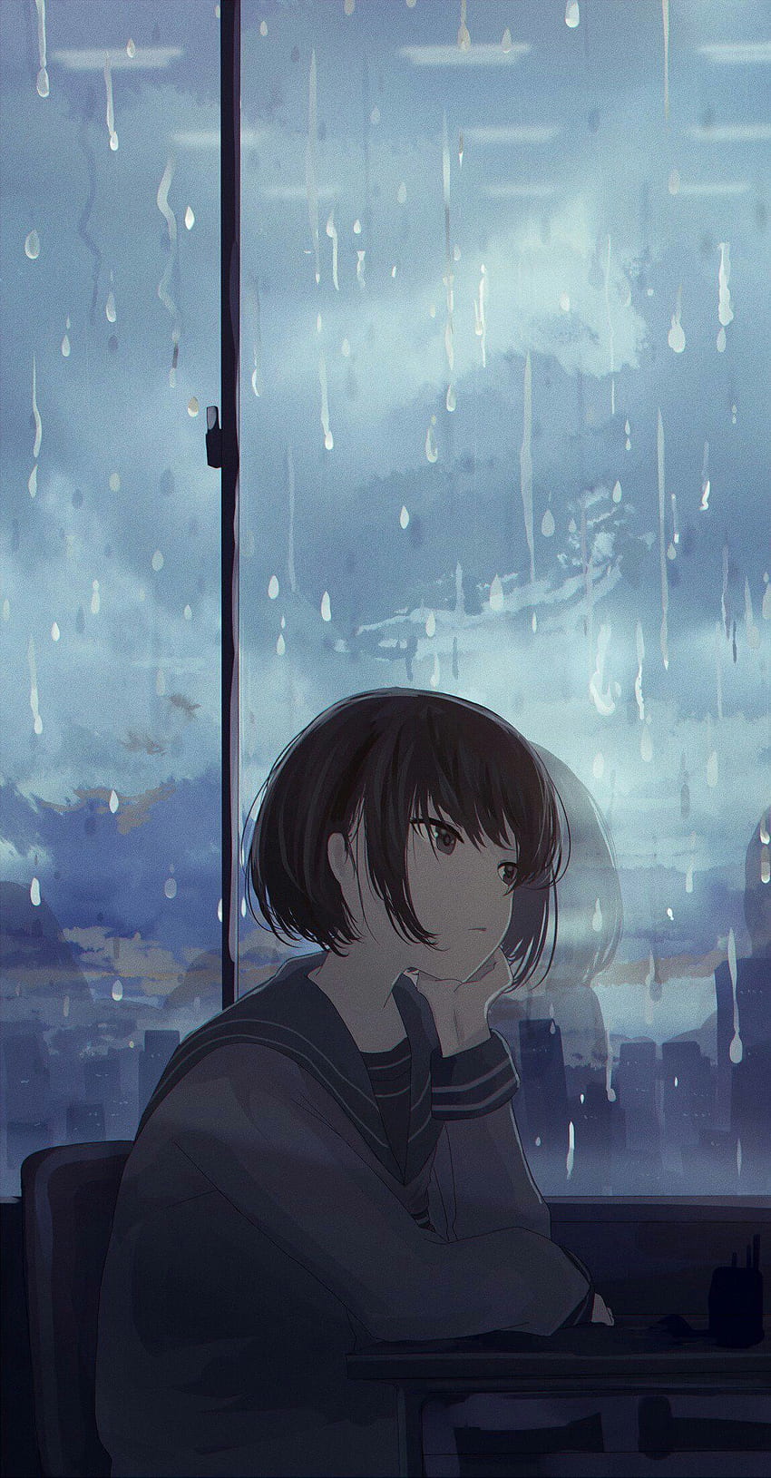 Sad anime aesthetic HD wallpapers | Pxfuel