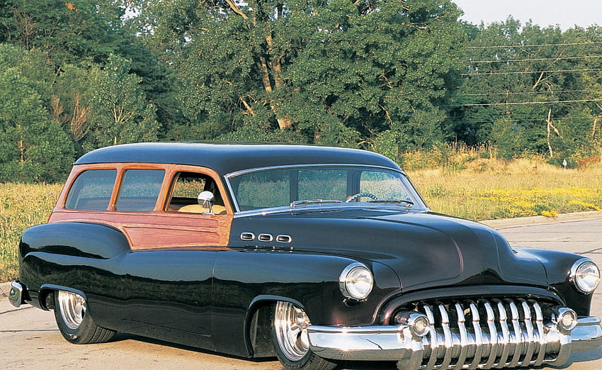 1950-Buick-Special-Station-Wagon, Vagón, Buick, Clásico, 1950 fondo de pantalla