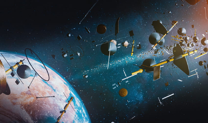 러시아는 자체 위성을 폭파했고 망원경은 무서운 우주 잔해를 발견했습니다. 트윅타운 HD 월페이퍼