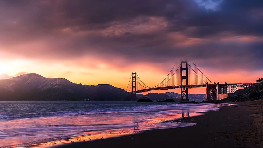 Golden Gate Bridge SanFrancicso , Bridge , Golden Gate Bridge , , San Francisco , World, San Francisco Dual Monitor HD wallpaper