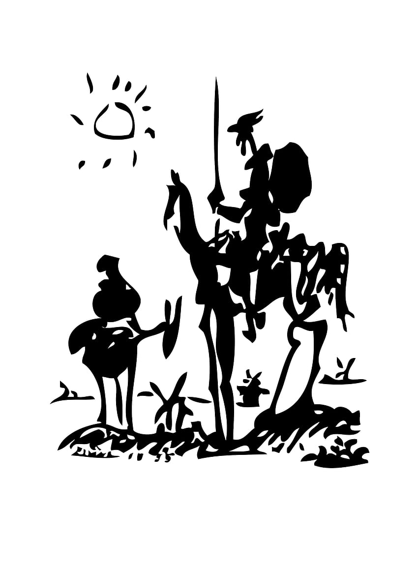 Don Quijote fondo de pantalla del teléfono