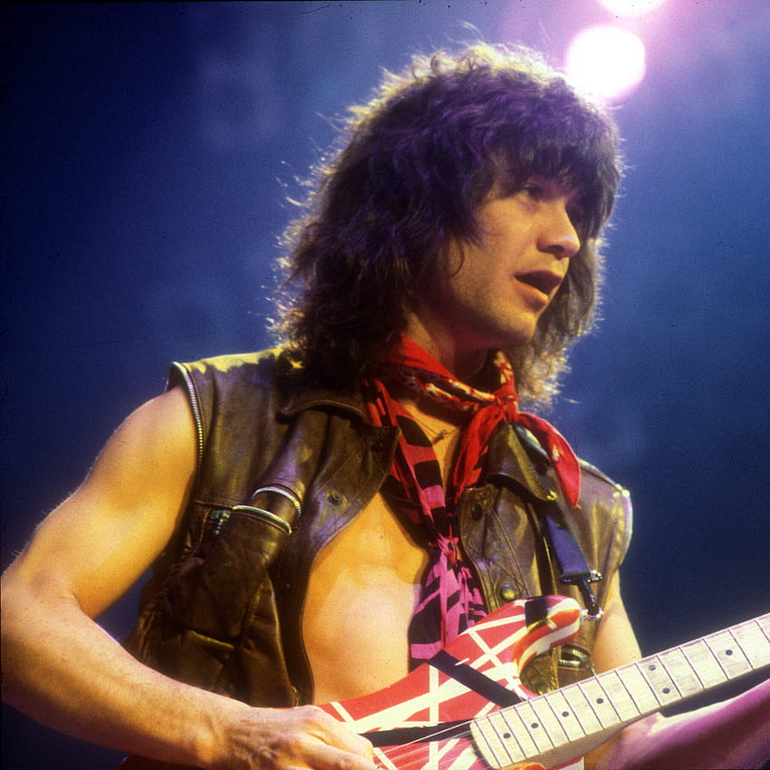 Eddie Van Halen, wirtuoz gitary rockowej, umiera w wieku 65 lat - The New York Times, Eddie Van Halen Art Tapeta na telefon HD