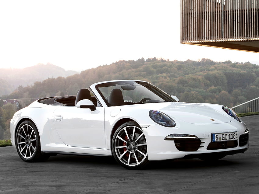 Porsche, Automobili, Cabriolet, 911, Carrera 4S Sfondo HD