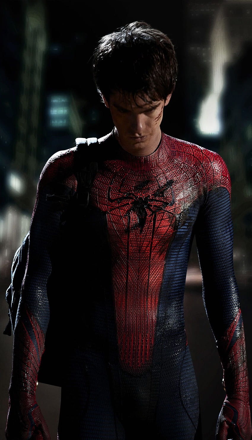 ดู Spider-Man ใหม่ แอนดรูว์ การ์ฟิลด์ สไปเดอร์แมน วอลล์เปเปอร์โทรศัพท์ HD