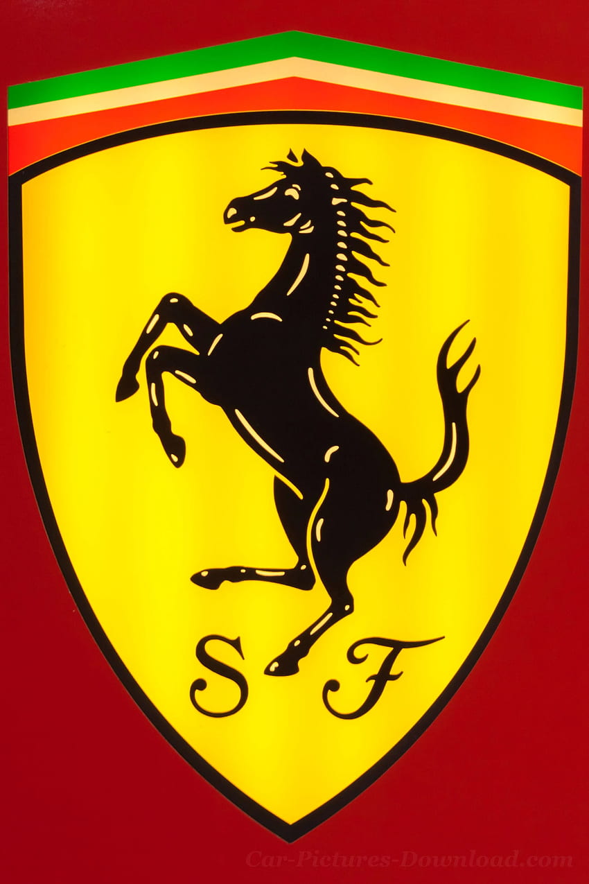Ferrari Logo HD Wallpaper  Wallpapersnet