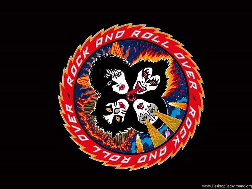 Kiss Band Android Application Background HD wallpaper