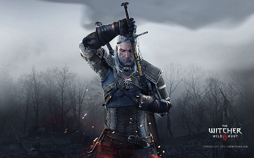The Witcher 3: Wild Hunt Armor Swords Geralt of Rivia Men HD wallpaper