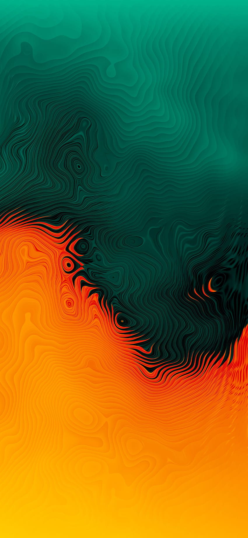 Orange Green Abstract iPhone XS, iPhone 10, iPhone X , , Background, and HD phone wallpaper
