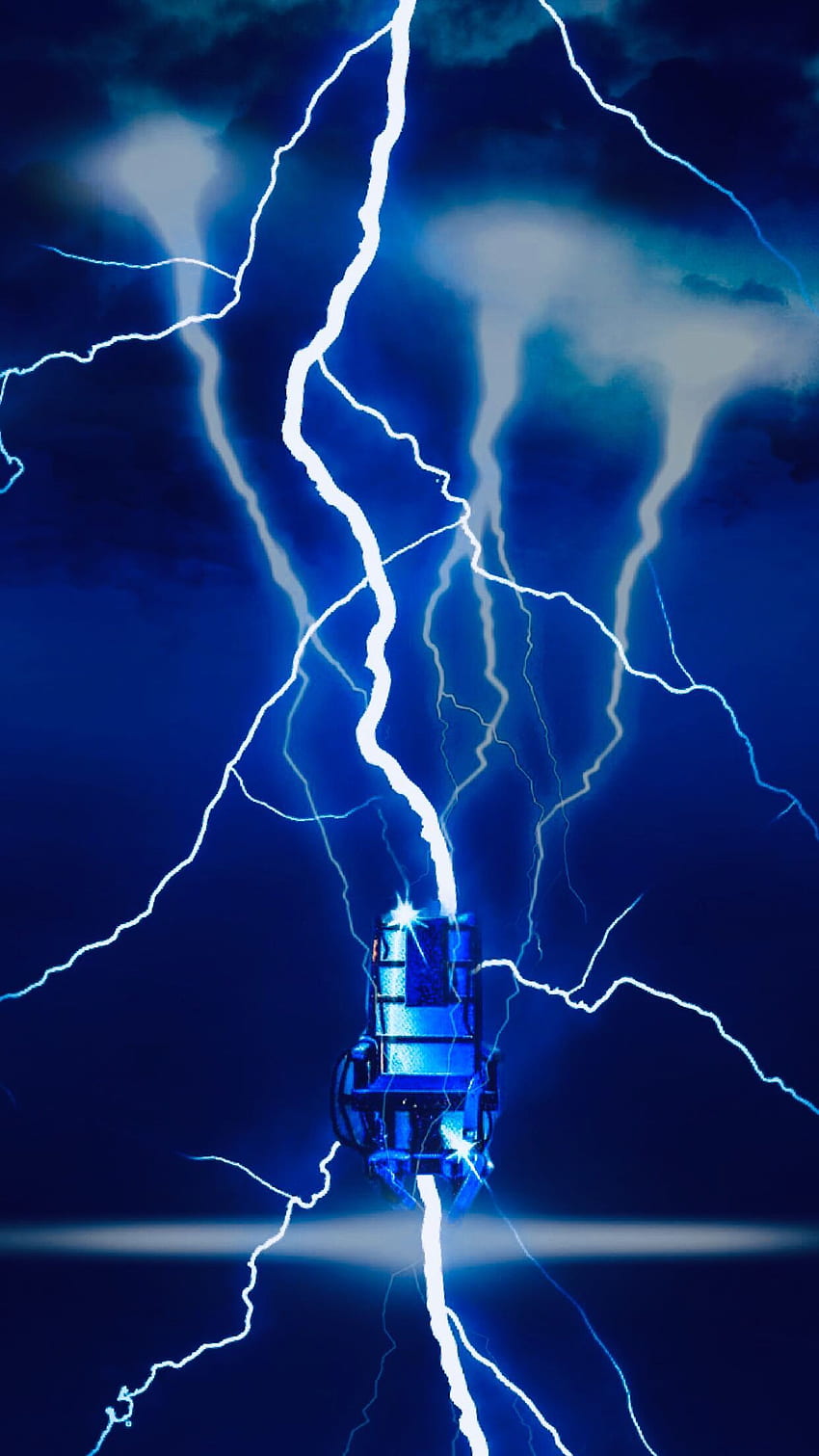 Naik Petir oleh John Moran. Logo band rock, Ride the lightning, Thrash metal wallpaper ponsel HD