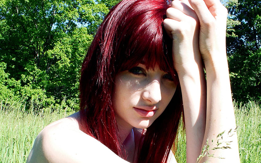 Susan Coffey, selebritas, rambut merah, cantik, model, orang Wallpaper HD