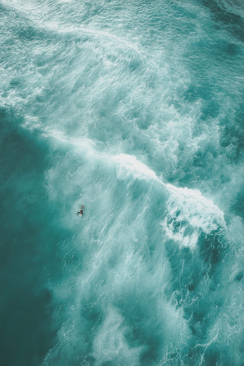 Bondi Beach Wellen für Android HD-Handy-Hintergrundbild
