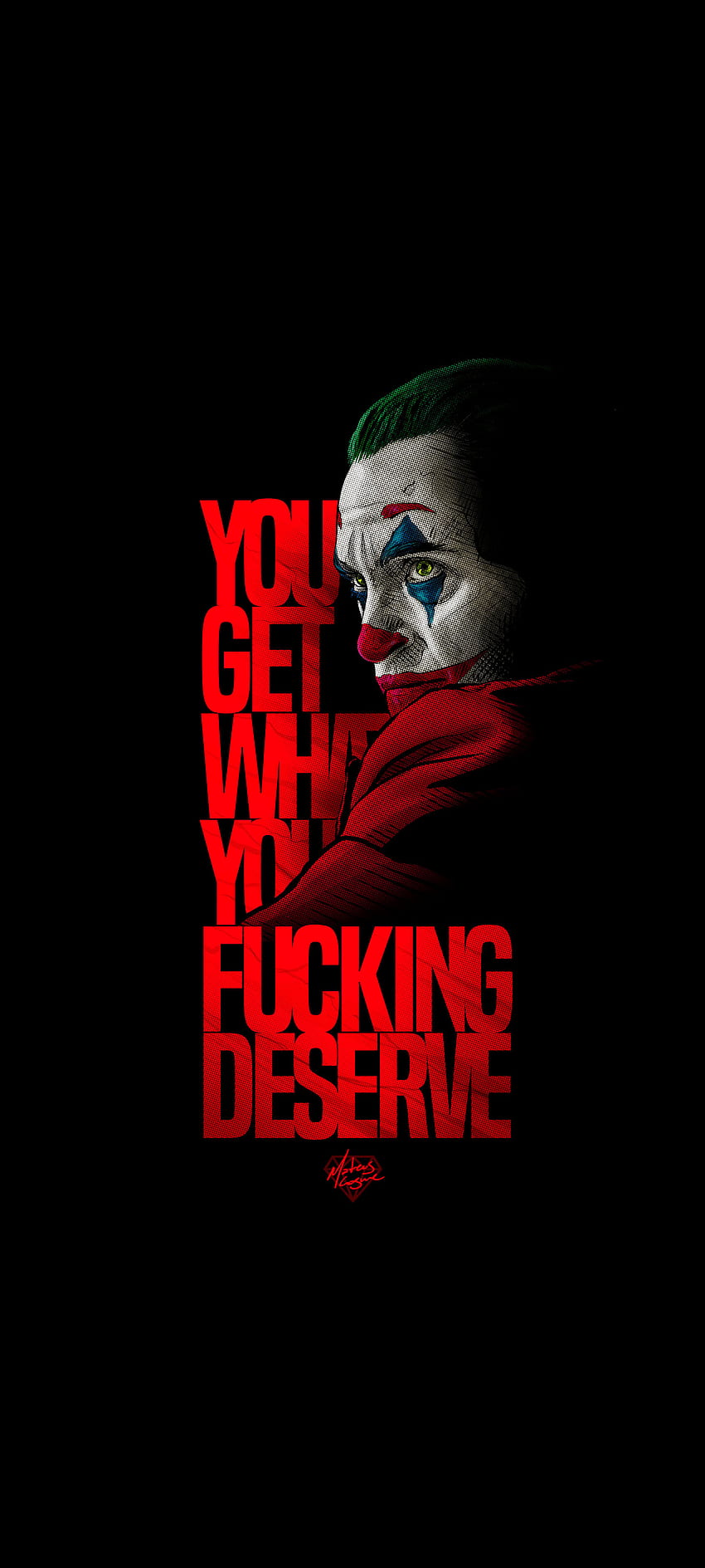 Joker, art, sleeve HD phone wallpaper