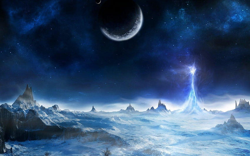 Ice Planet - Background of Your Choice HD wallpaper