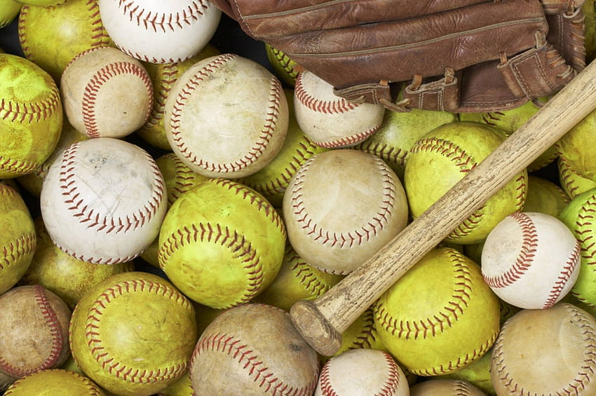 Baseball-Hintergrund Hintergrund - Baseball- und Softball-Saison - & Hintergrund, Mädchen-Softball HD-Hintergrundbild