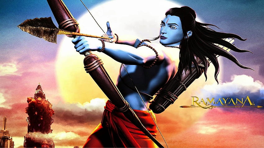 3D Ram - Ramayana The Epic, Lord Rama Angry HD 월페이퍼