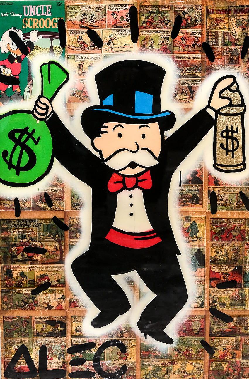 ALEC MONOPOLY $$. Monopoly Paintings. in 2019 HD phone wallpaper