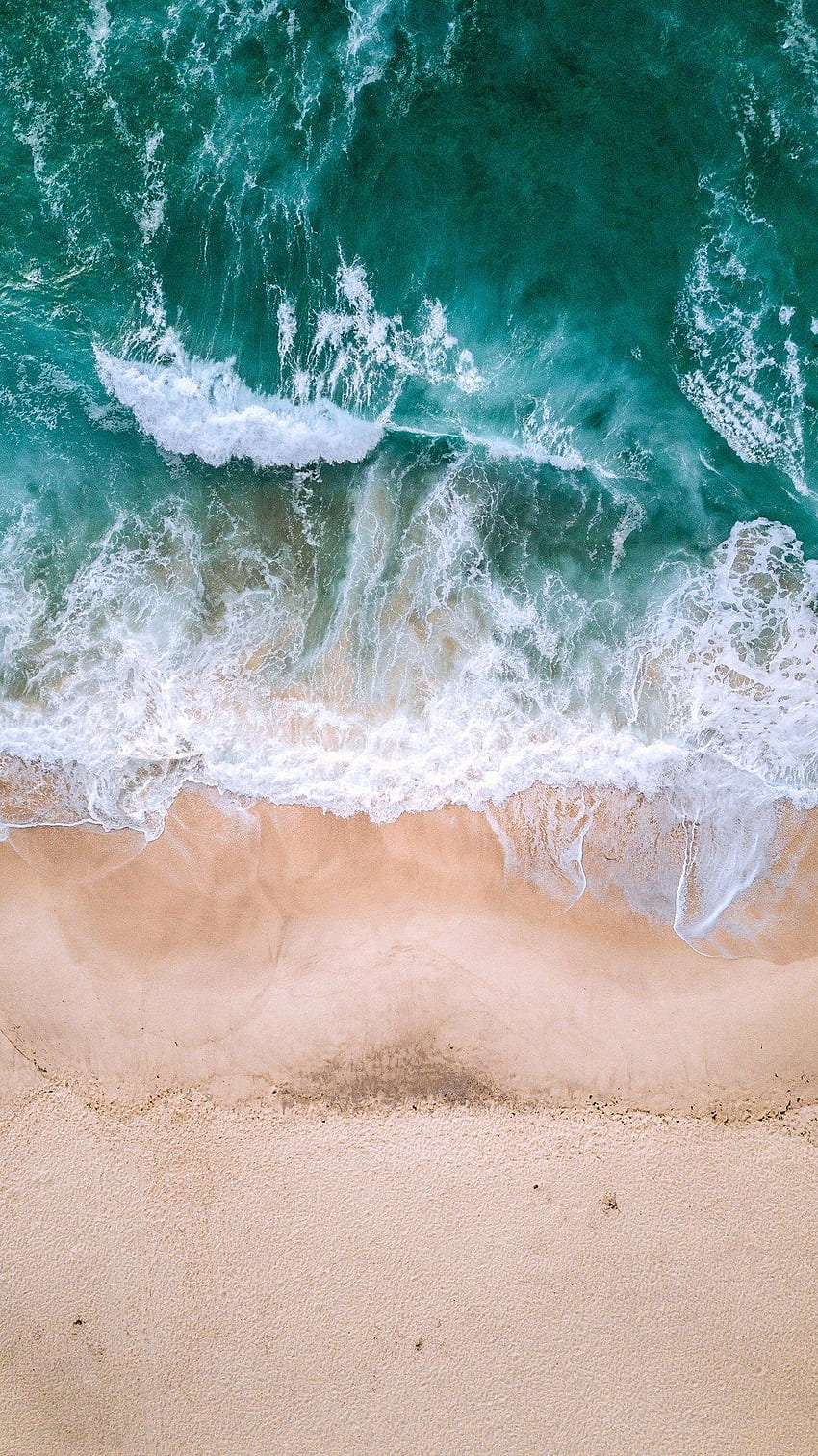 iPhone用の最も美しい海の背景。 雪の栄光、ピンクビーチの美学 HD電話の壁紙