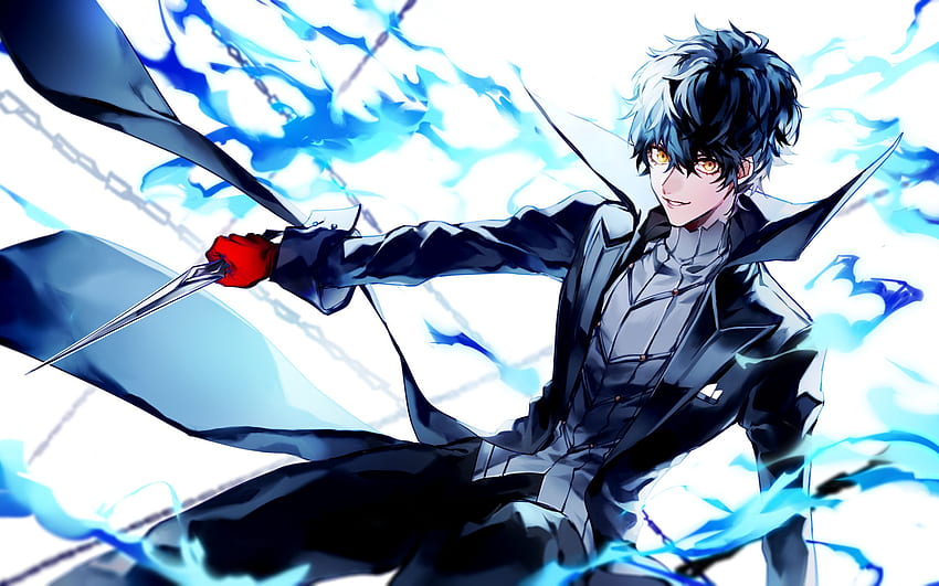 Kurusu Akira, Joker, manga, Persona 5 HD wallpaper | Pxfuel