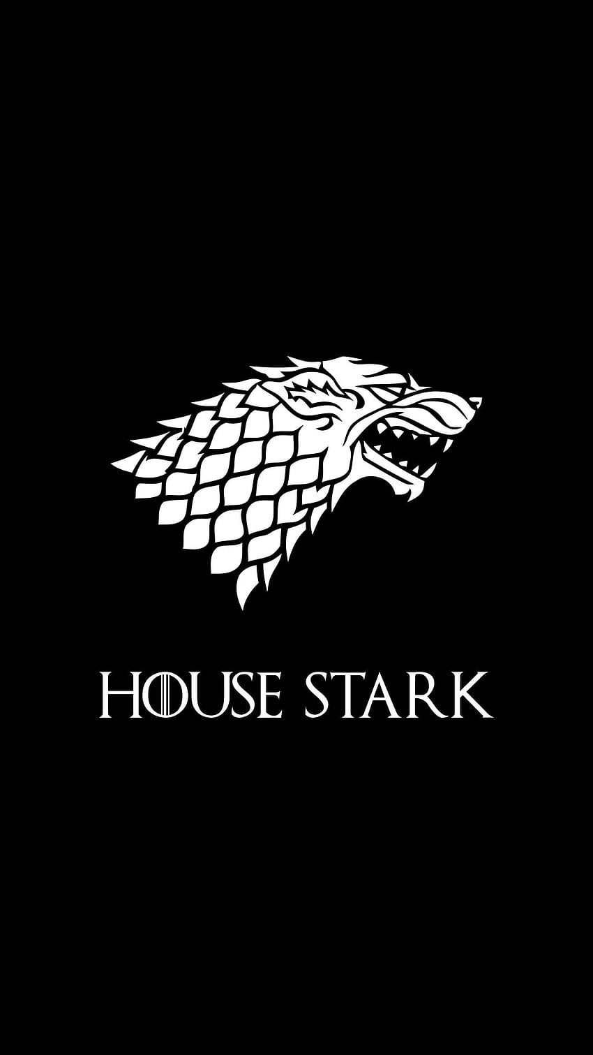 Juego de Tronos: Casa Stark - Móvil lleno fondo de pantalla del teléfono