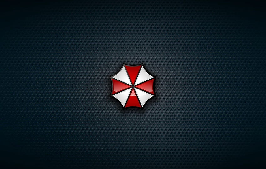 red, logo, cross, Resident Evil, Umbrella, evil, Biohazard, Umbrella Corp., RE, by remaining Godzilla, Umbrella Corporarion, Our Business is Life Itself for , section минимализм, Evil Symbol HD wallpaper