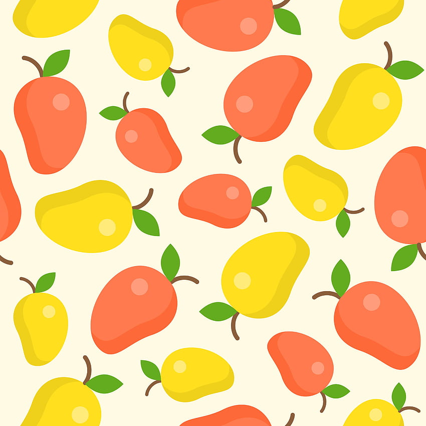 mango seamless pattern for or wrapping paper - Vectors, Clipart Graphics & Vector Art, Mango Tree HD phone wallpaper