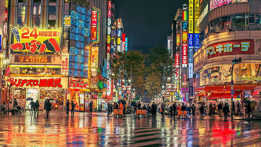 Tokyo è la capitale del Giappone con una popolazione di circa 13 abitanti, Tokyo Scenery Sfondo HD