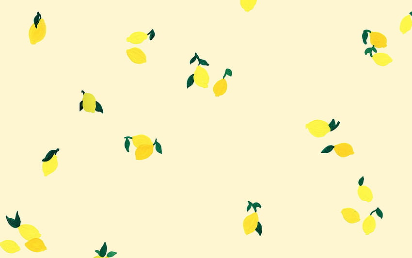Summer Cute Lemon, summer print HD phone wallpaper | Pxfuel
