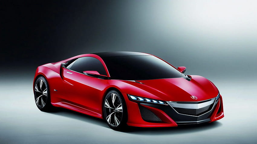 Acura Nsx Pixels Talk With Red Colour Best Car HD wallpaper