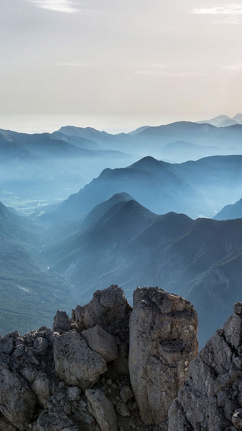 Mont Blanc. 2019'da Doğa. Doğa , iPhone HD telefon duvar kağıdı