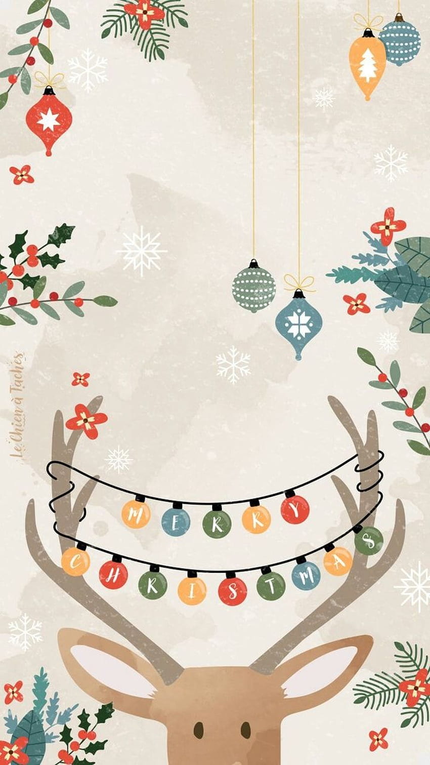 tentang cute in, Cute Aesthetic Christmas wallpaper ponsel HD