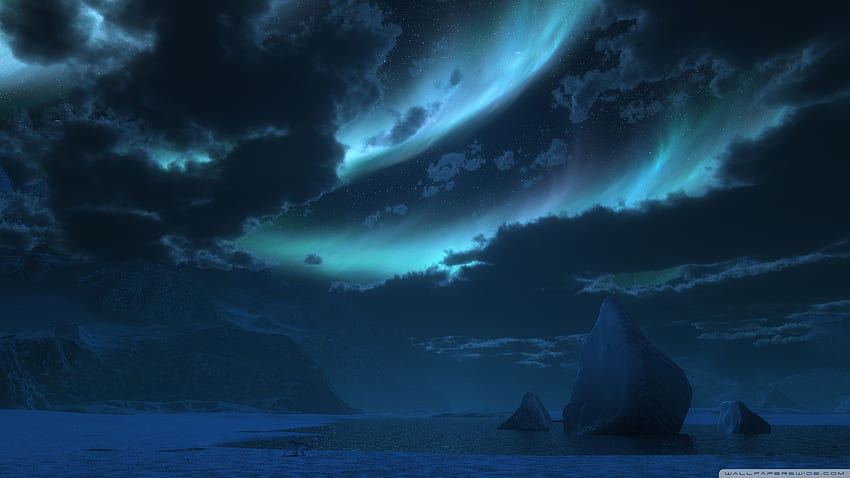Antarktis-Landschaft 3D ❤ für HD-Hintergrundbild