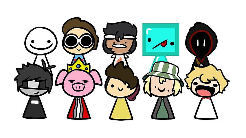 minecraft youtubers art