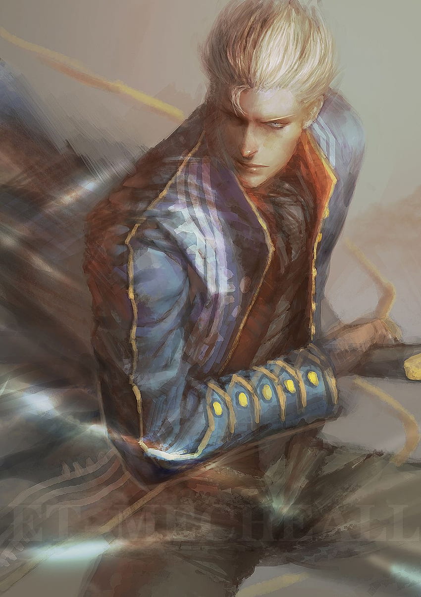 Vergil Devil May Cry Mobile Wallpaper by ac15日T25b 1562303  Zerochan  Anime Image Board Mobile