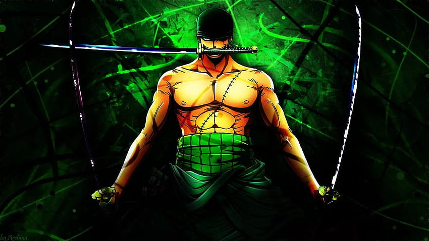 One Piece - Haki imbued Zoro by Luis Figueiredo