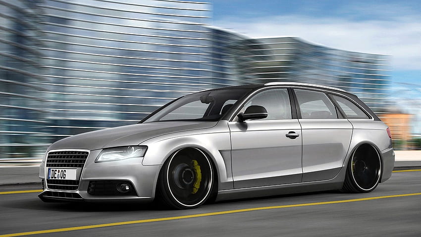 Audi A4 Avant Tuning Low Suspension On From Audi BackgroundAudi.htm. Audi A4 Avant, Audi A4, Audi HD wallpaper