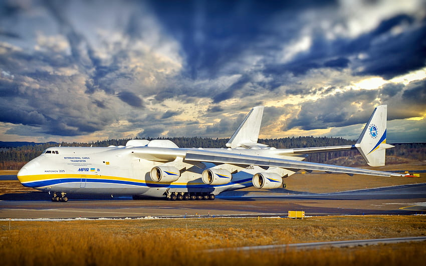 AN 225, Antonov, Havaalanı, Kargo Uçağı, Kazak, Bulutlar, Antonov An 225 Mriya, Nakliye Uçağı, AN225, Antonov Havayolları, Çözünürlüklü Ukrayna Uçağı . Yüksek kalite HD duvar kağıdı